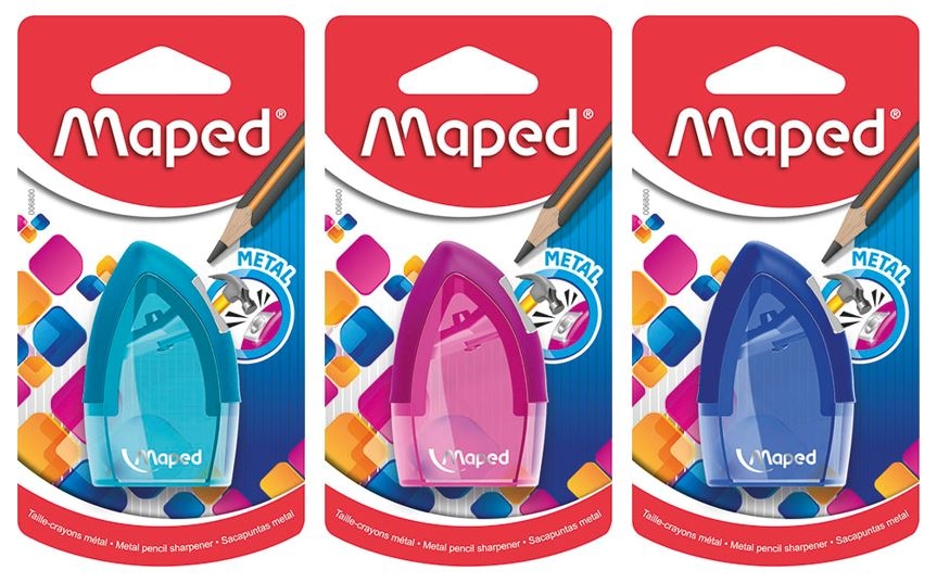 Maped Tonic Metal 006800 Taille-Crayons 1 Usage
