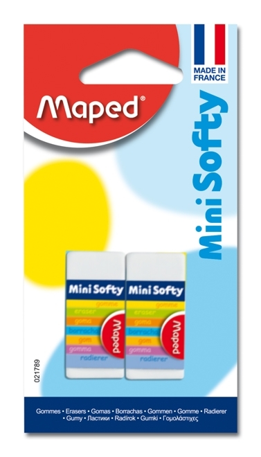 Maped 2 Mini Gommes Softy