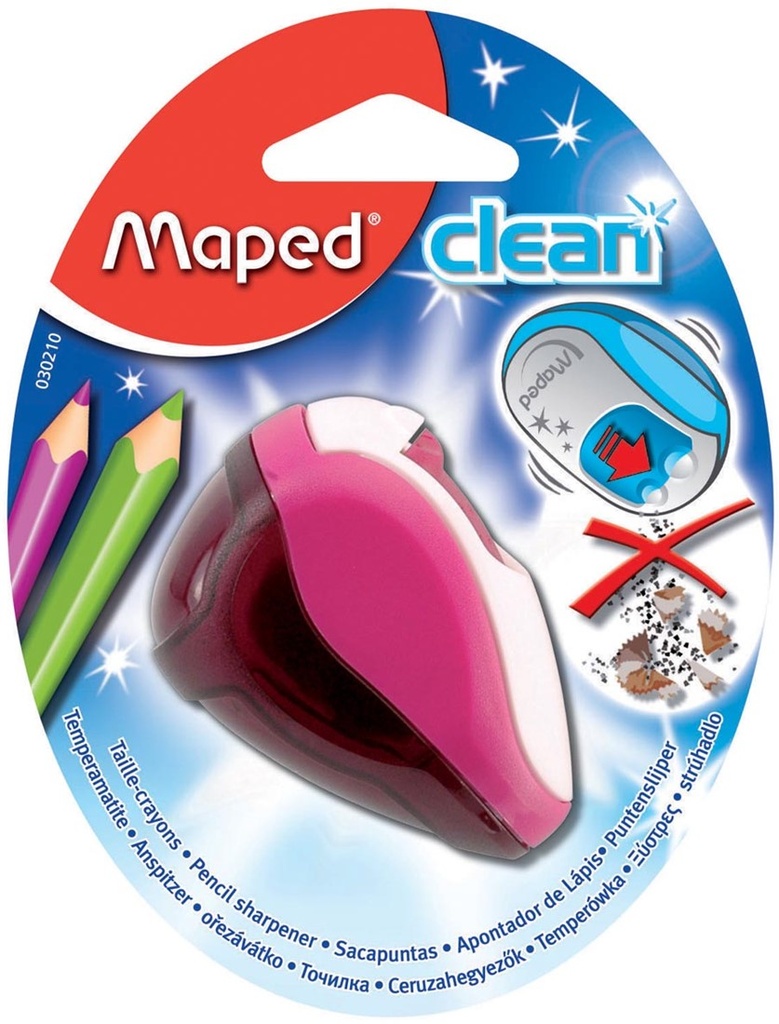 Maped Taille-Crayon Cl'An 2 Trous, Sous Blister