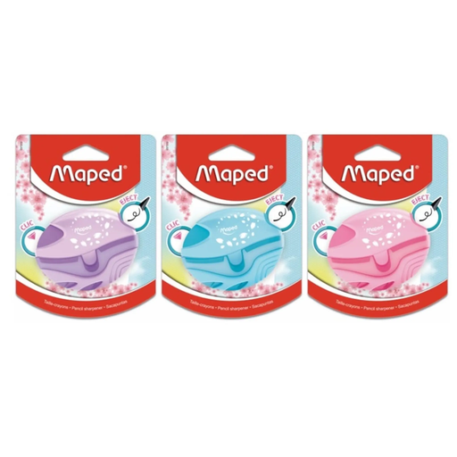 [3154140373108] MAPED Galactic Pastel 1-Hole Pencil Sharpener with Reservoir
