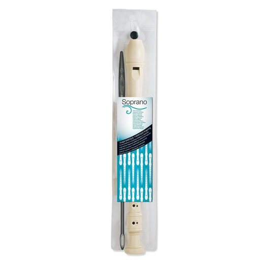 [3154140407025] MAPED Soprano recorder baroque fingering white, 1 unit