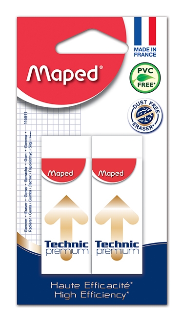 Maped 2 Gommes Premium