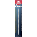 MAPED Régua metálica 20cm Aço inoxidável 20cm