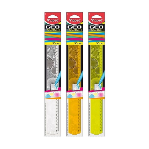 [3154142545305] MAPED Geocustom Ruler 30cm