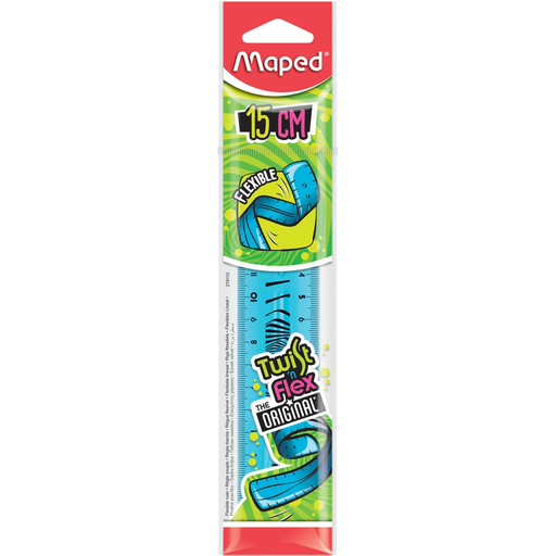 [3154142791108] MAPED Twist'N Flex Flat Ruler 15cm