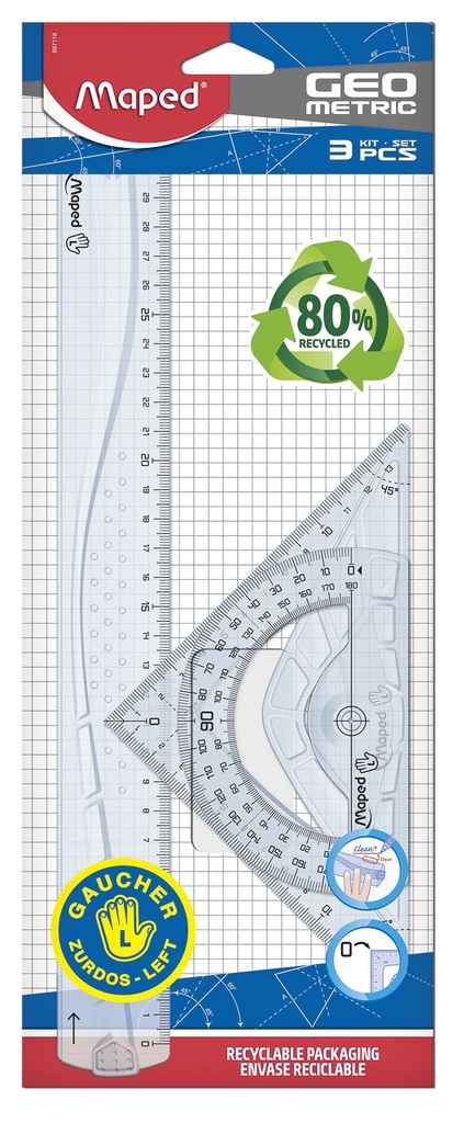 Maped Kit Tracage 3P Gaucher