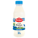 BRIDEL Fresh semi-skimmed pasteurized milk 1 L