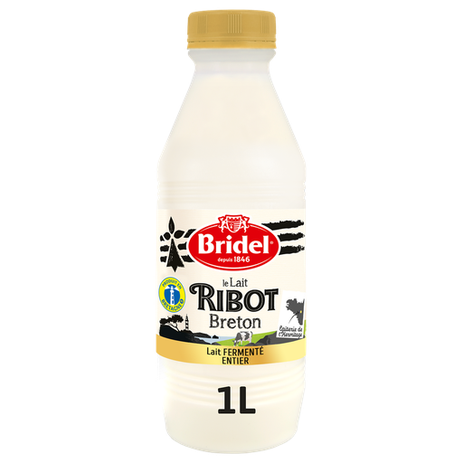 [3155250300527] BRIDEL Fermented Whole Ribot Milk 1 L