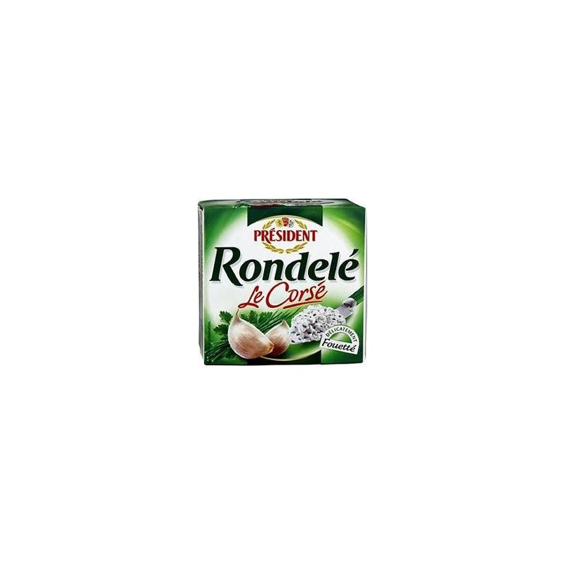 PRESIDENT Rondelé Alho e Ervas Finas Le Corse 125 g