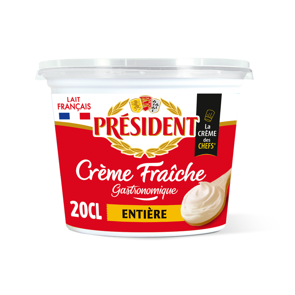 PRESIDENT Thick crème fraîche 30% fat 20 cl