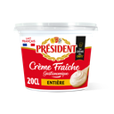 PRESIDENT Crema fresca espesa entera 30% MG 20 cl