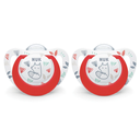 NUK Chupetes Expert Silicona 18-36m Ardilla el pack de 2