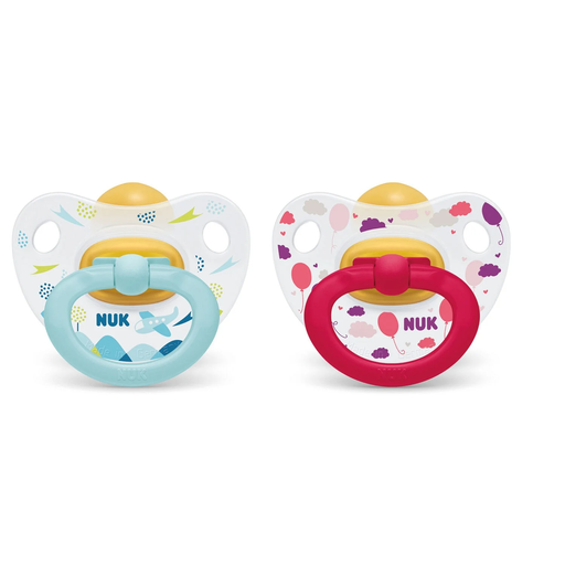 [3159925102522] NUK 2 CLASSIC Latex Soothers 6-18 months Assorted