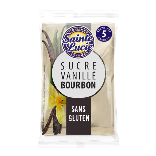 [3162050004012] SAINTE LUCIE Azúcar vainillado Bourbon 5 sobres de 7,5 g
