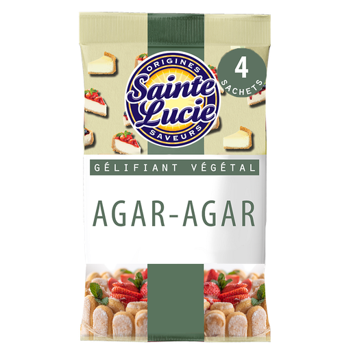 [3162050016046] SAINTE LUCIE Agar-agar 4 sachets de 2 g