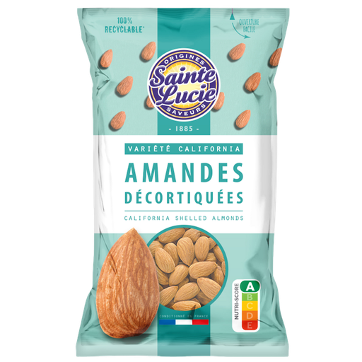 [3162050018026] SAINTE LUCIE California Shelled Almonds 125 g
