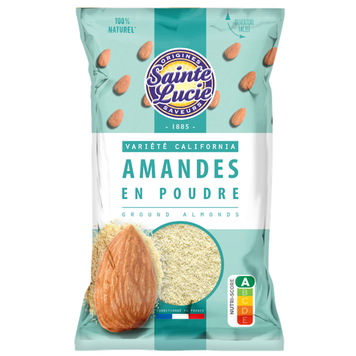 [3162050018309] SAINTE LUCIE California Ground Almonds 125 g