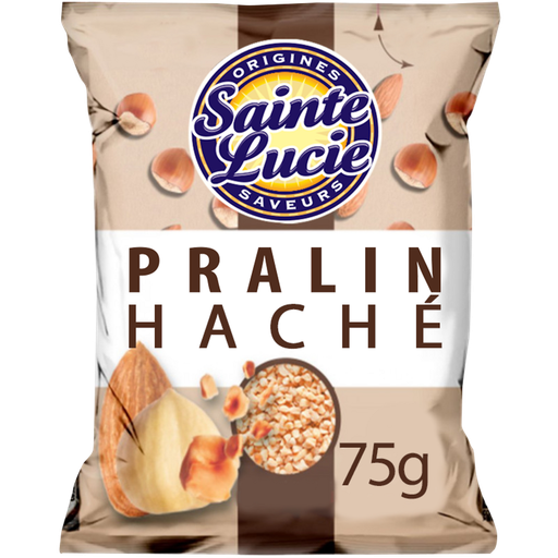 [3162050023112] SAINTE LUCIE Golden Chopped Praline 75 g
