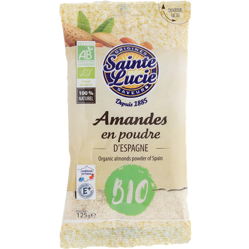 [3162050035078] SAINTE LUCIE Organic Spanish Almond Powder 125 g