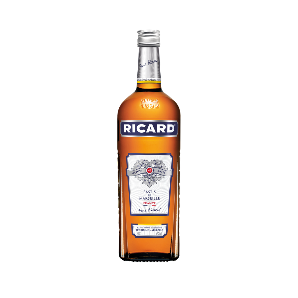 RICARD Pastis de Marseille Anisado 45% 1 L