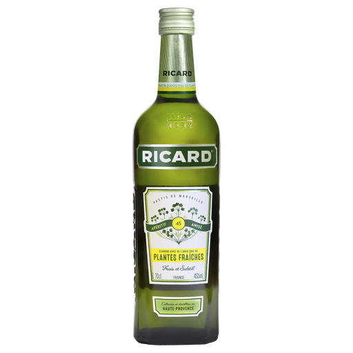 [3163937104061] RICARD Pastis de Marseille with fresh plants 45% 70 cl