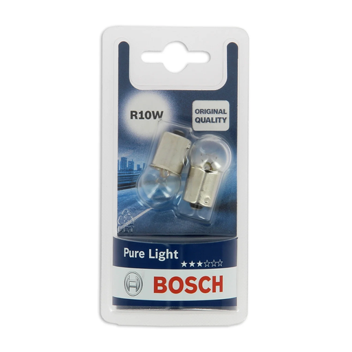 [3165141228861] BOSCH R10W Pure Light automotive bulbs 12 V 10 W BA15s 2 bulbs