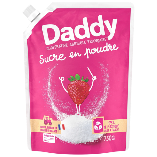 [3165433714010] DADDY Açúcar em pó perfil kraft 750 g