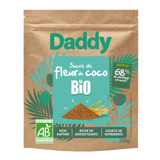[3165437010101] DADDY Azúcar de flor de coco bio en polvo 230 g