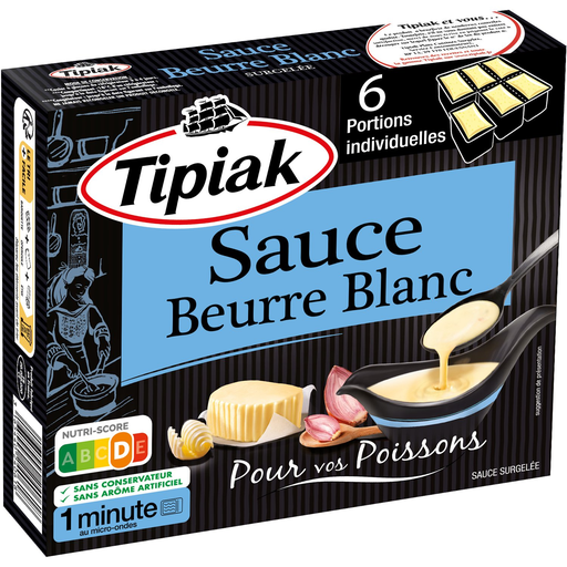 [3165440240618] TIPIAK Salsa de mantequilla blanca 300 g