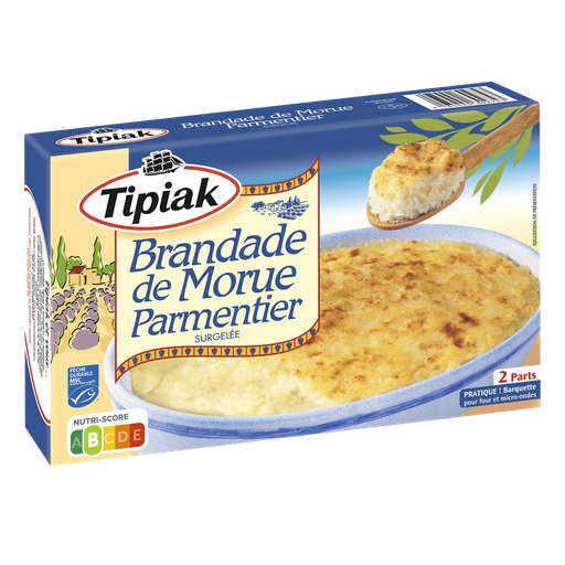 [3165440302743] TIPIAK Brandade de bacalhau parmentier 500 g