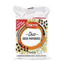 DUCROS Pimienta gris molida, 2 pimenteros 18 g