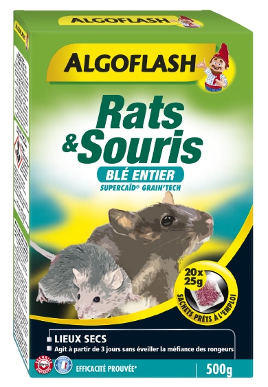Barrongeur Rats Souris Cereales 150G