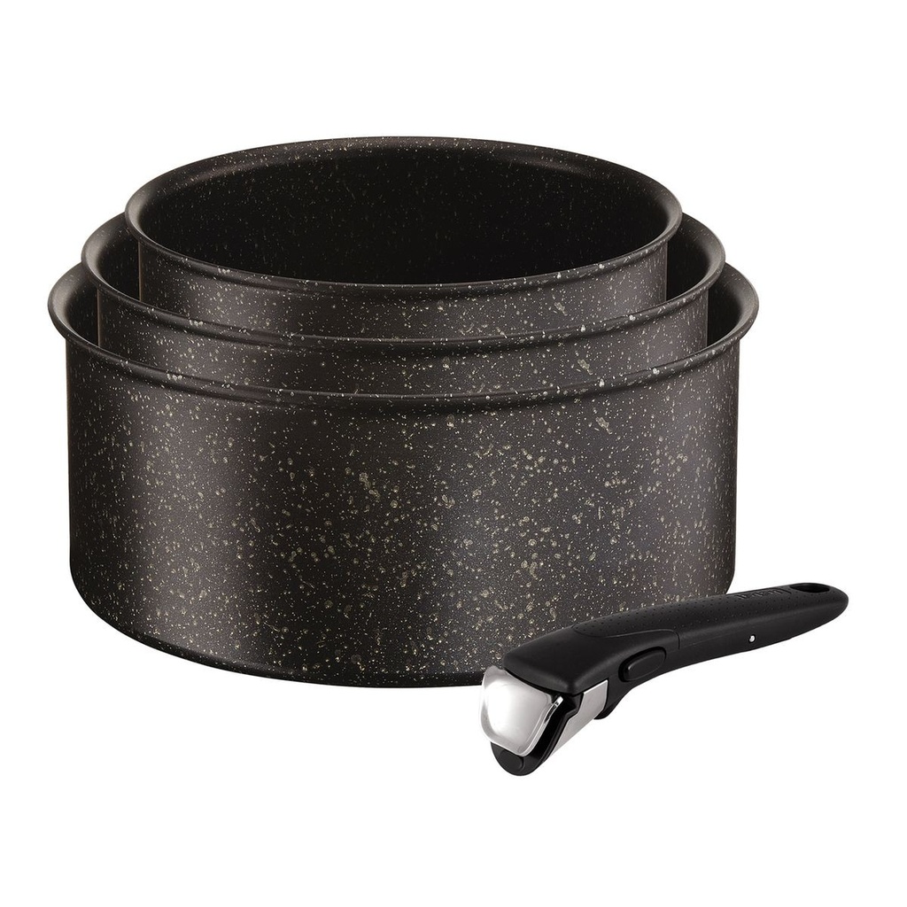 Tefal Casserole Ingénio Authentic 22/26 Cm : Le Lot De 3 Ustensiles Cuisson