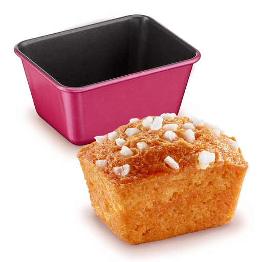 [3168430314924] TEFAL Mini Cake Pan Rectangular Aluminium 25x8cm