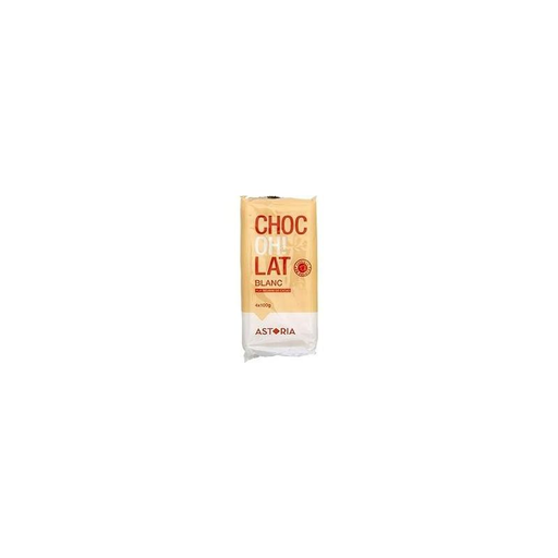 [3173285962213] 1ER PRIX Tablete de Chocolate Branco Confitaria Branca Astor 4 x 100 g