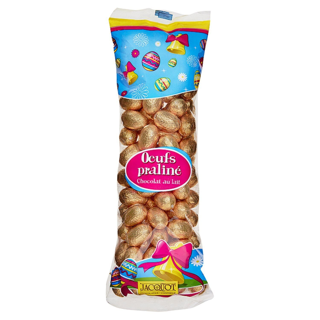 JACQUOT Easter Chocolate praline milk chocolate eggs 600 g
