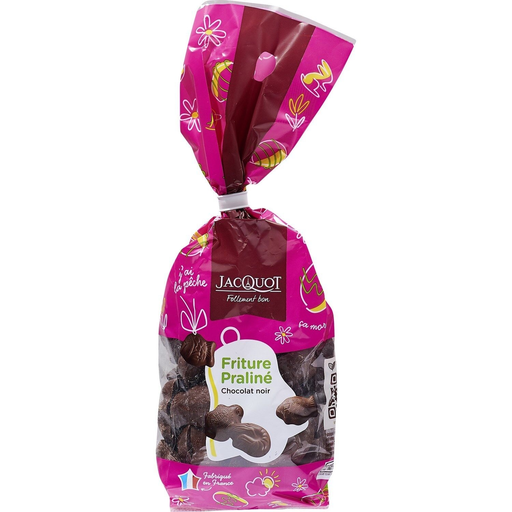 [3173286419020] JACQUOT Chocolate friture praliné chocolate preto 250 g