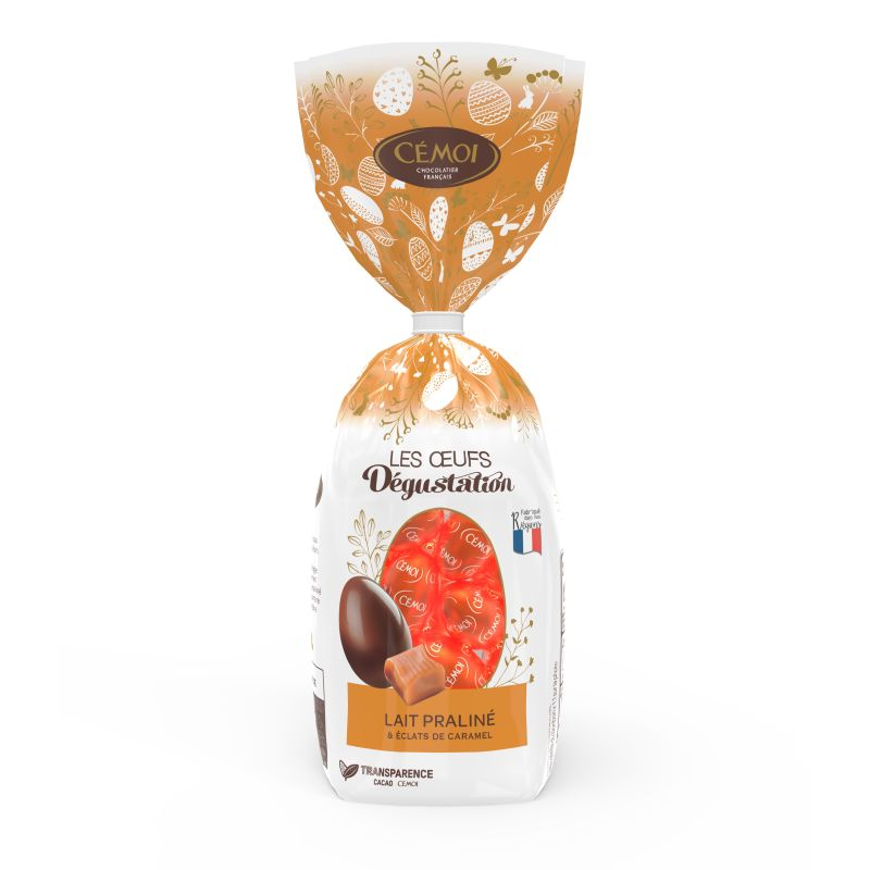 CEMOI Huevo Pequeño Leche Praliné 185 g