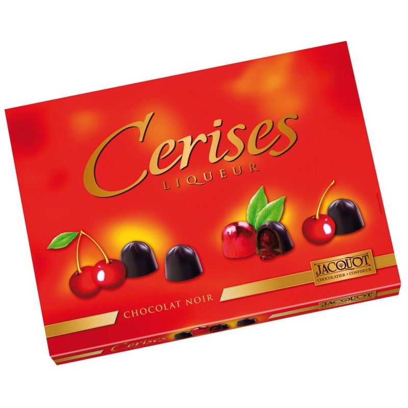 JACQUOT Liqueur Cherries Box 300 g
