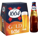 GOLD 1664 Blonde Beer 6.1% 6 x 25 cl