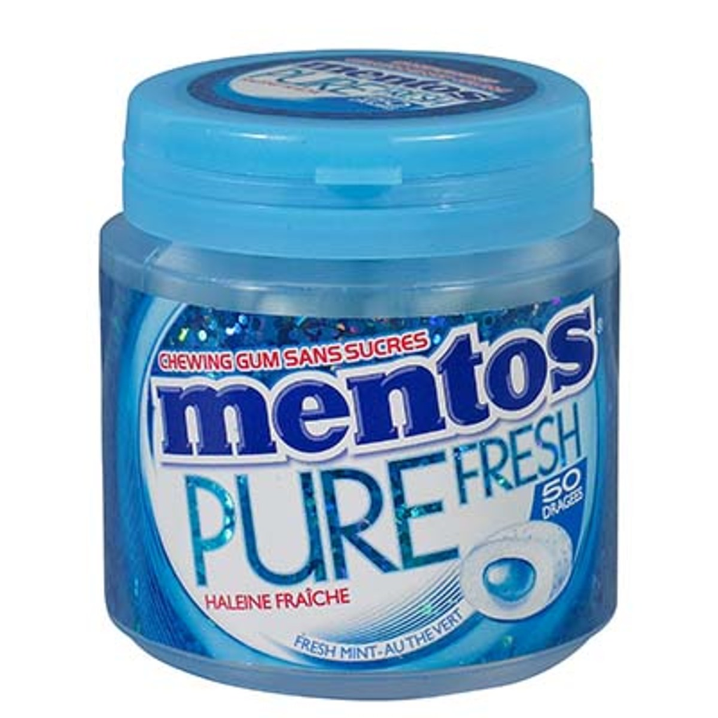 MENTOS Bonbons Fresh Menthe 50 Dragées