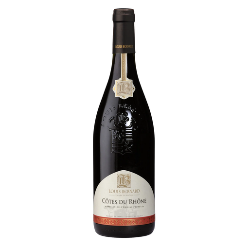 [3174360080662] LOUIS Vino Tinto A.O.P. Côtes Du Rhône BERNARD 75 cl