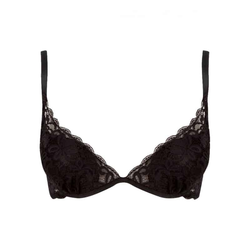 WELL Hypnose Ultra-Plunge Padded Bra Black 85B