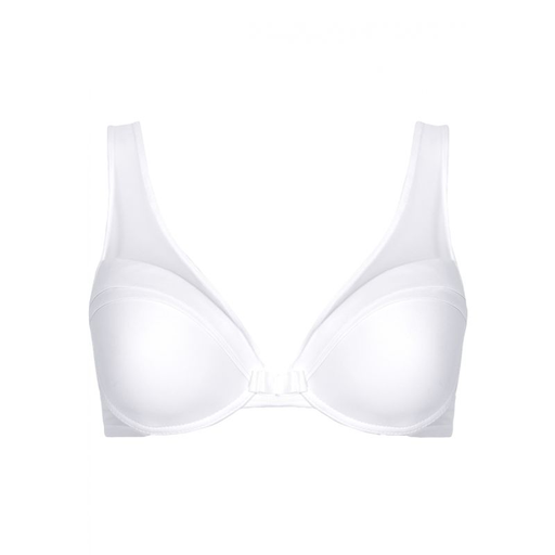 [3174550719488] WELL Soutien-Gorge Coques Tulle Design Blanc 95B