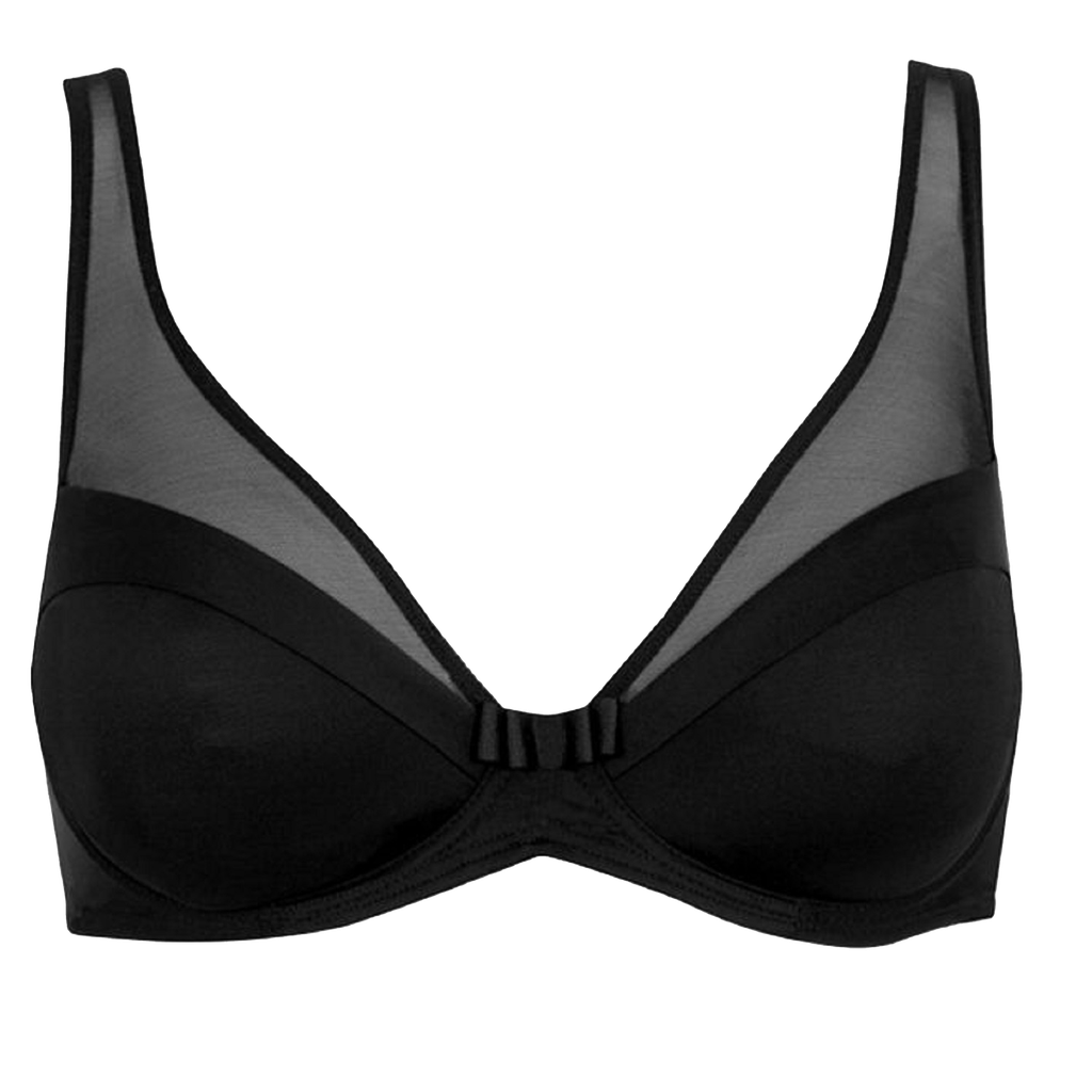 WELL Soutien mulher preto tule design