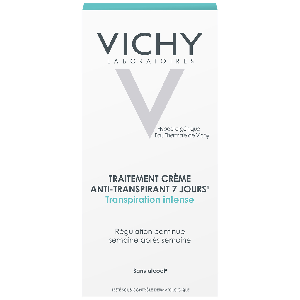 VICHY Creme tratamento antitranspirante 7 dias hipoalergénico 30 ml