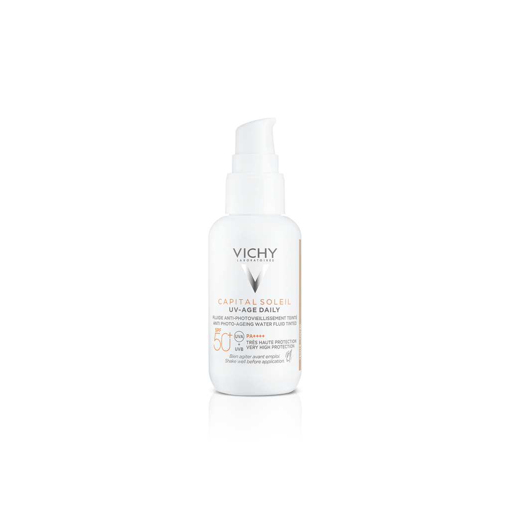 VICHY Capital Soleil UV-age daily Fluide anti-photovieillissement teinté SPF50+ 40 ml