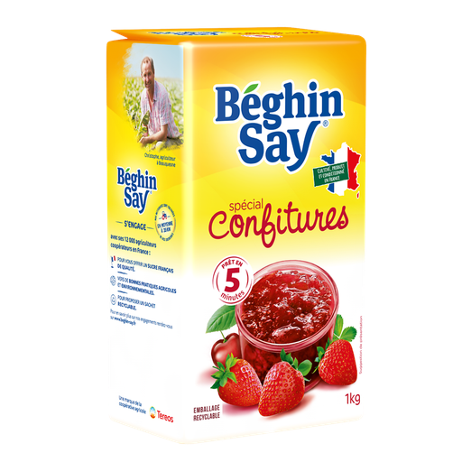 [3174660001091] BEGHIN SAY White Powdered Sugar Special Jam 1 kg