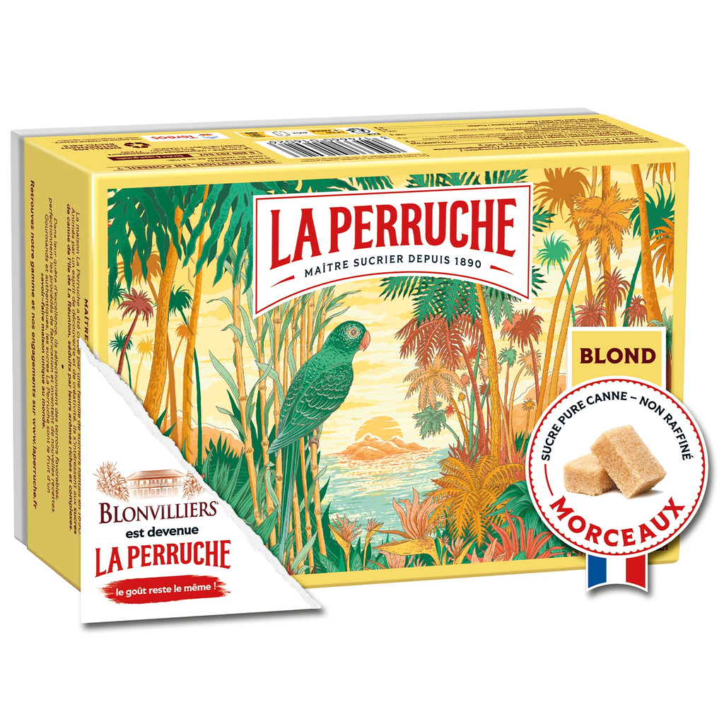 BEGHIN SAY La Perruche Terrones de Azúcar de Caña Rubio 1 kg