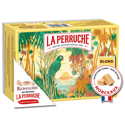 [3174660016026] BEGHIN SAY La Perruche Cubos de Açúcar de Cana Louro 1 kg